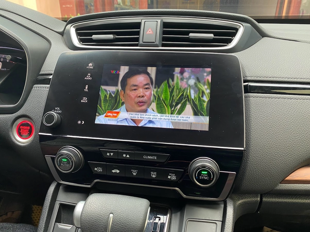 Cài Youtube cho màn hình Honda CRV